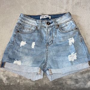 Blue Savvy jean shorts